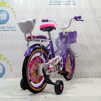 16 morison sepeda anak perempuan purple