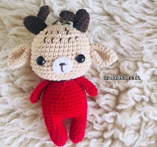 PATRON GRATIS RENO AMIGURUMI 46756 🦌