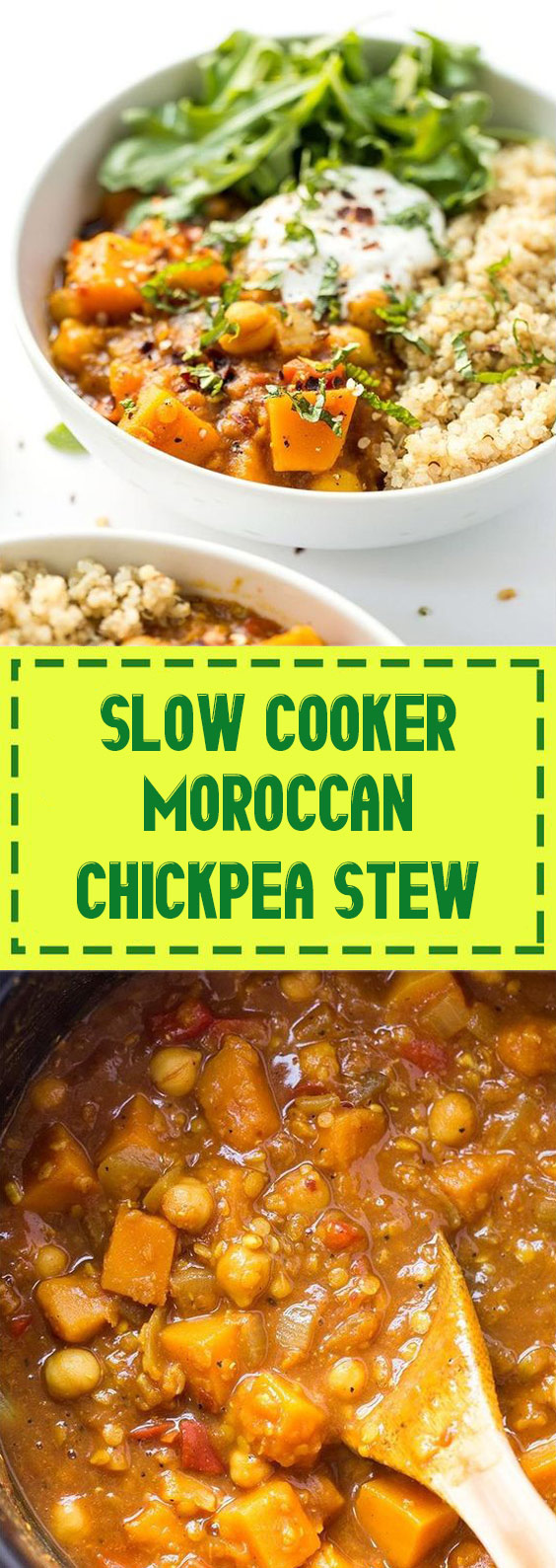 Slow Cooker Moroccan Chickpea Stew Slow Cooker Moroccan Chickpea Stew