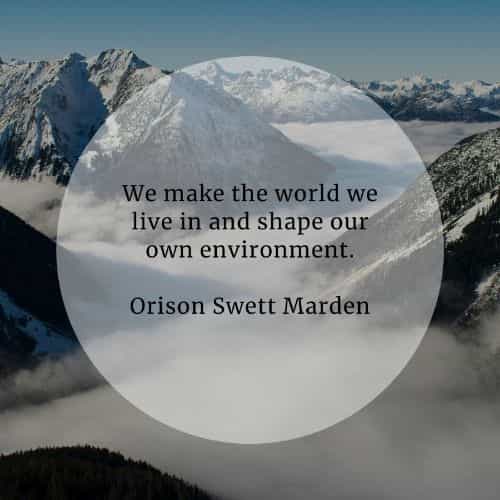 Environment quotes that'll influence protecting the earth