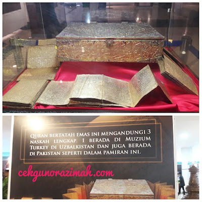 Pameran Artifak Rasullullah S.A.W di Shah Alam, pameran artifak asli, pameran barangan rasullullah, masjid negeri Shah Alam