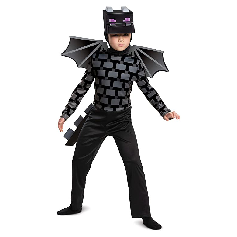 Minecraft Ender Dragon Classic Costume Disguise Item.