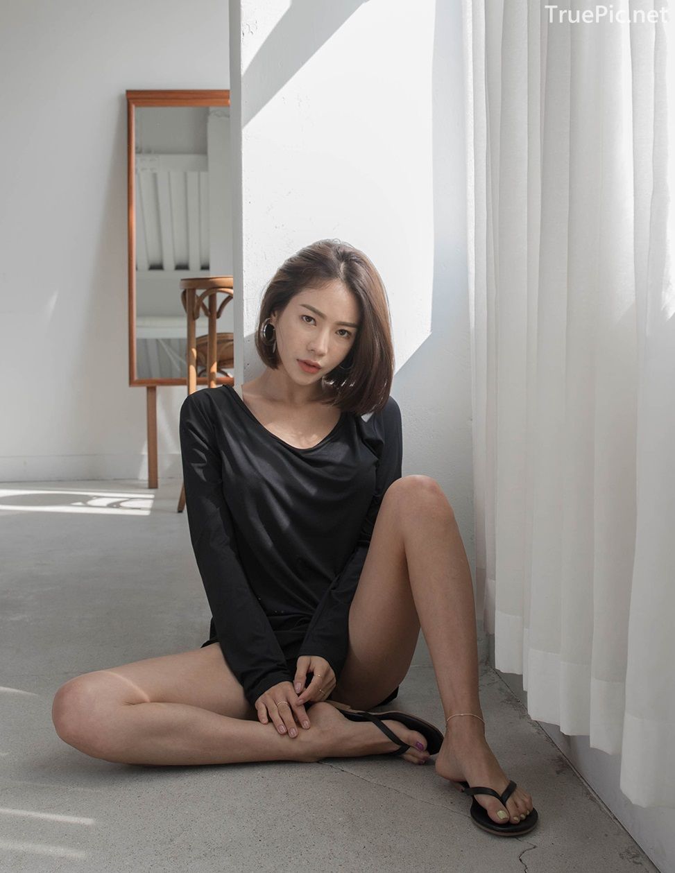 Korean model and fashion - An Seo Rin - Swimwear studio photoshoot - Picture 45
