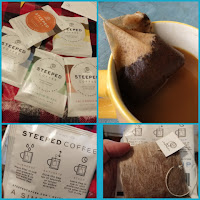 steeped coffee collage