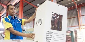 Pemilu Tinggal 21 Hari Lagi, Kotak Suara Kardus Dimakan Rayap