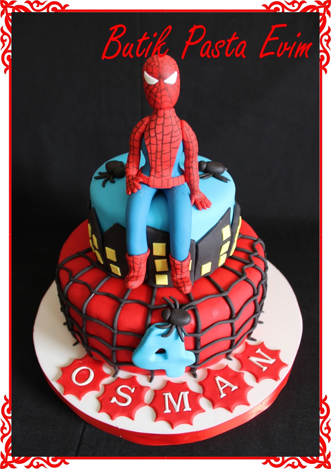 BUTİK PASTA EVİMDENİZLİ Spiderman Ve Batman Pastaları…
