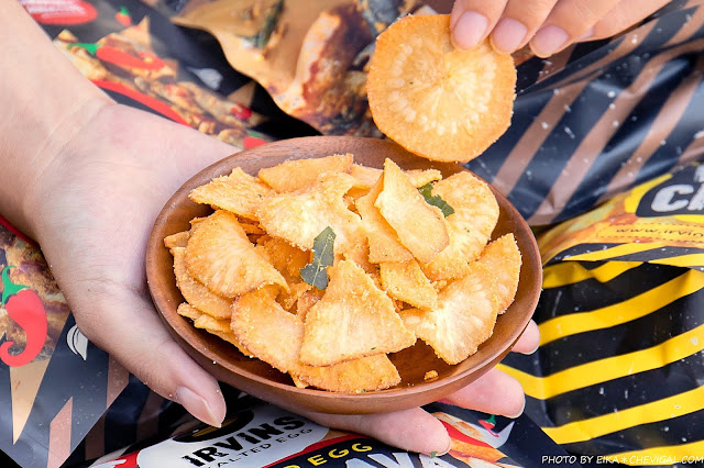 免飛新加坡!台中也能吃到IRVINS黑鴨鹹蛋黃魚皮啦!限量快閃每人限購5包,來晚了搶不到~