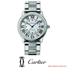 Kate Middleton style CARTIER Ballon Bleu Watch