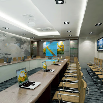 Thiết kế nội thất phòng họp theo phong cách hiện đại