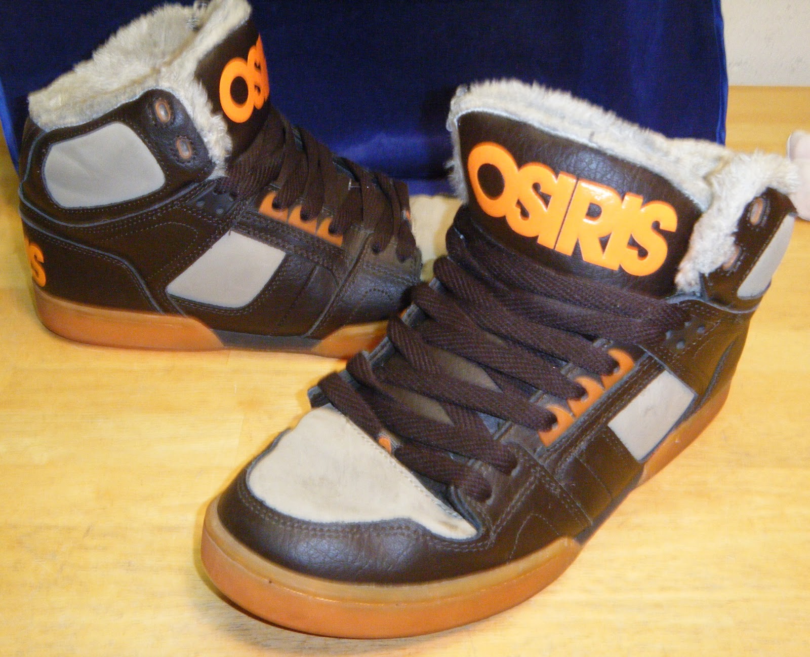 osiris shoes with fur inside