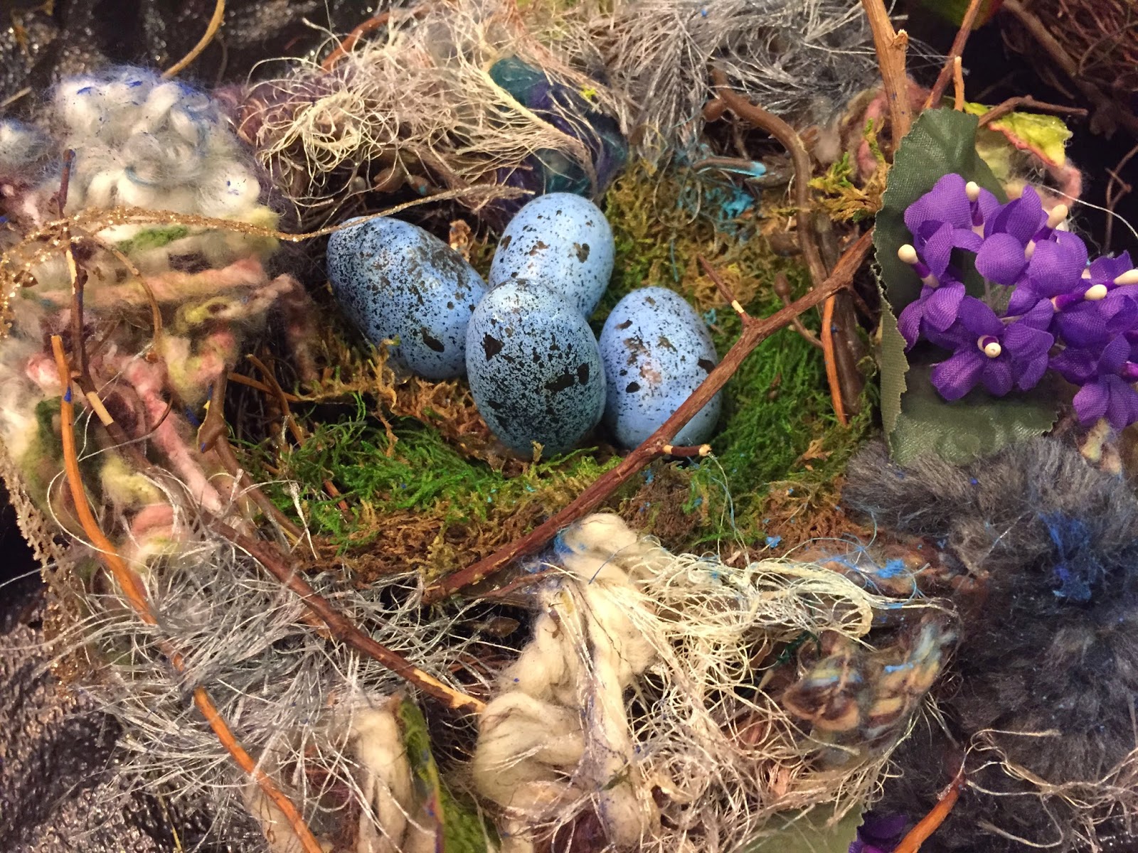 Feather Your Nest Purple Chocolat Home