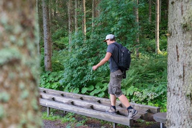 Motorikweg an der Saalachpromenade | Wandern mit Kindern in Saalbach 08