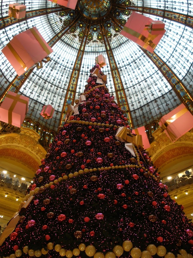 Galerias Lafayette, una de los centros comerciales más grandes del mundo.