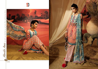 Shraddha Designer Sana Safinaz Lawn pakistani Suits Mahey collection