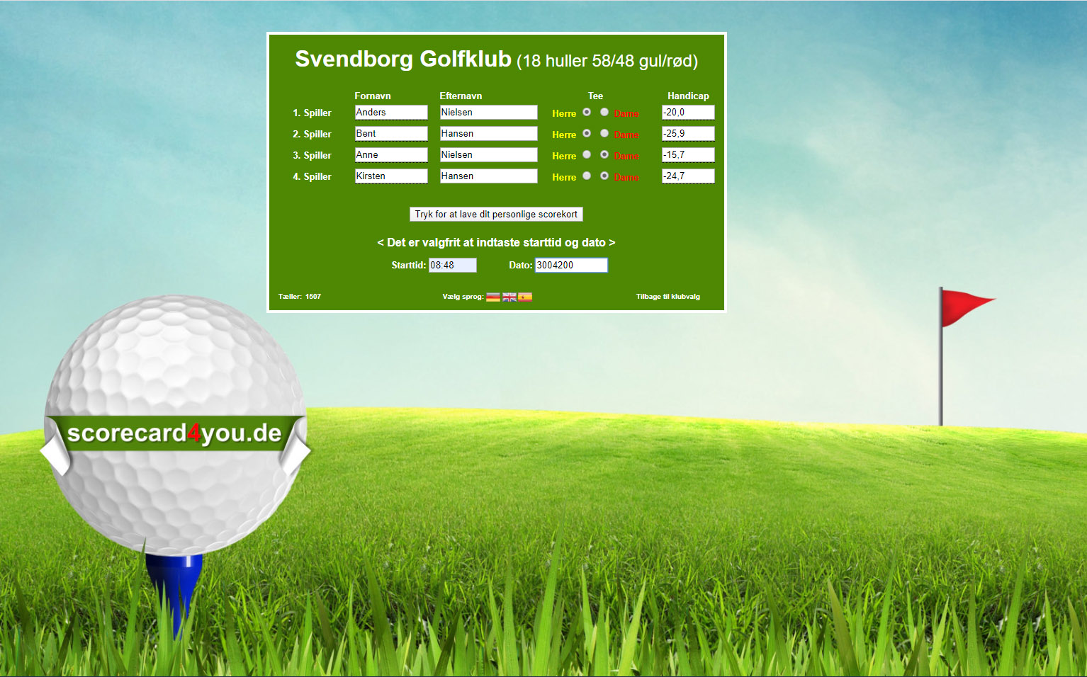 Sy' Fyn Golf Tour: muligheder Svendborg Goldbane