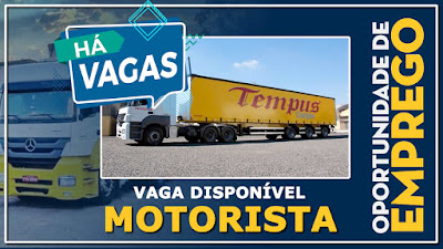 Vaga para Motorista