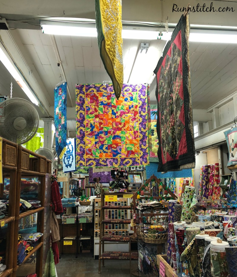 Run 'n Stitch Kauai is for Quilters