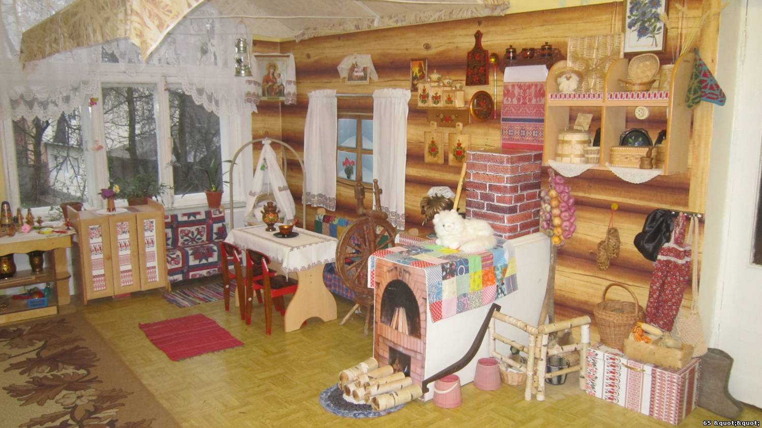 Музей русской избы в доу Музей русской избы в доу