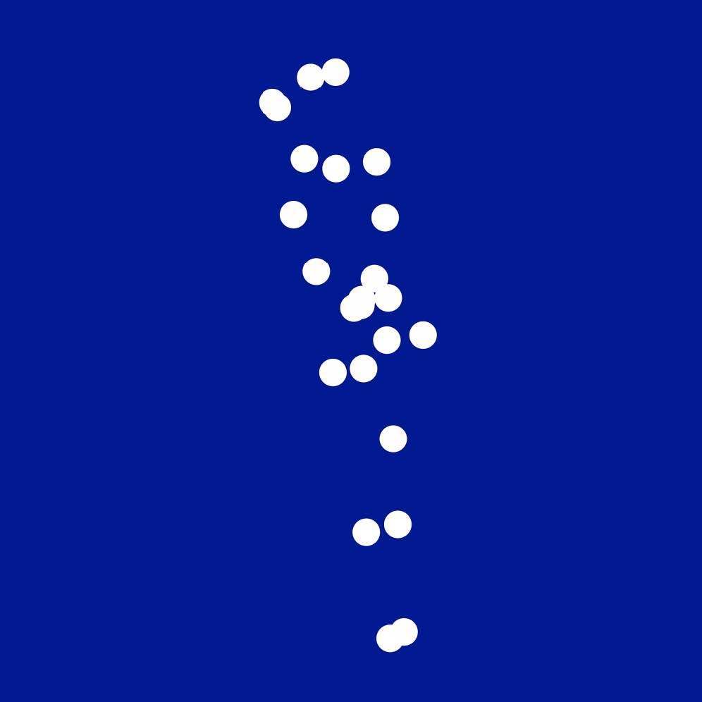 Carsten Höller, “Dot Painting (Spider man)”, 2020 © Carsten Höller