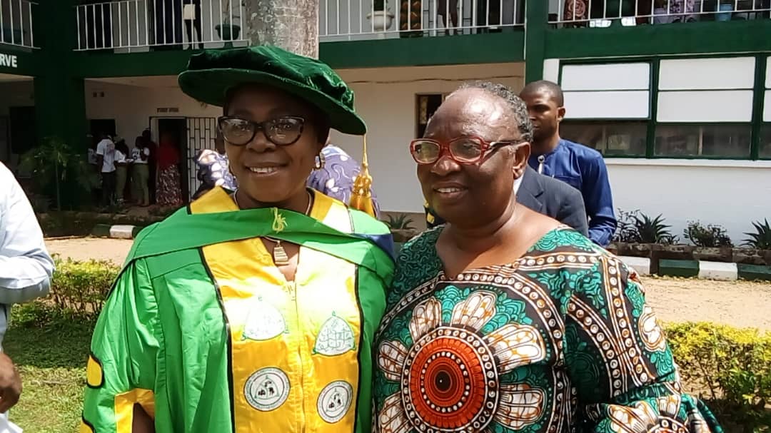 Provost KCA, Associate Professor R. Y. Olobatoke and Provost College of Education Technical Kabba mrs jaGBORO VICTORIA OLUSOLA