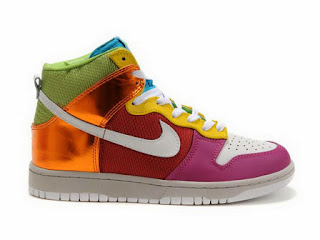 colorful jordan dunks