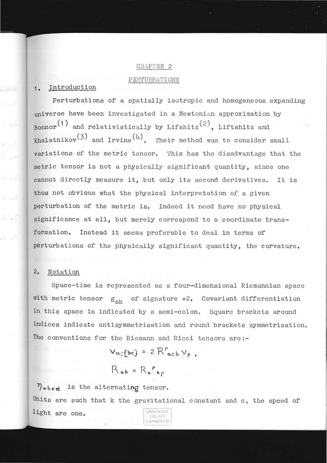 Properties of expanding universes pdf image
