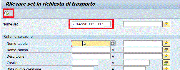 Informazioni utili e pratiche su SAP: ABAP - Creazione e utilizzo dei SET
