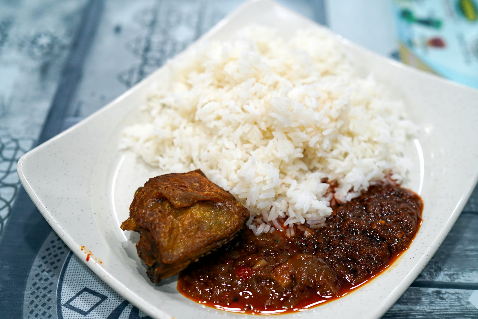 nasi katok, brunei