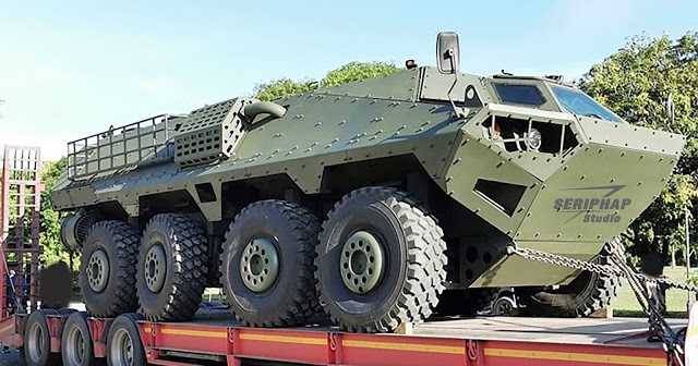 Panus R600 8x8 will be Equipped with Turkey's ASELSAN Turret NEFER 30mm ...