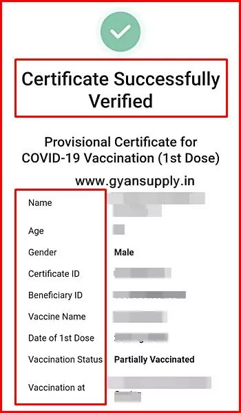 How to Verify Covid Vaccine Certificate