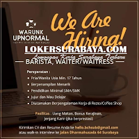 Walk In Interview di Warunk Upnormal Surabaya Terbaru November 2019