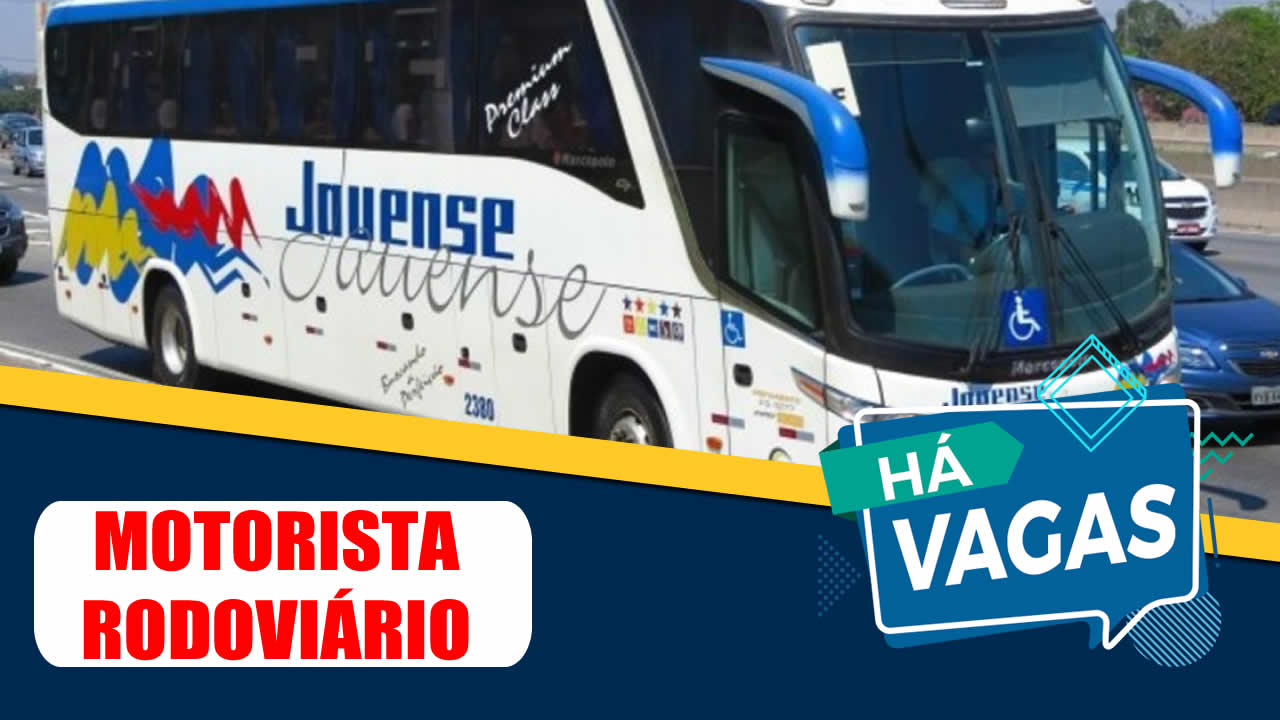 Vaga para motorista