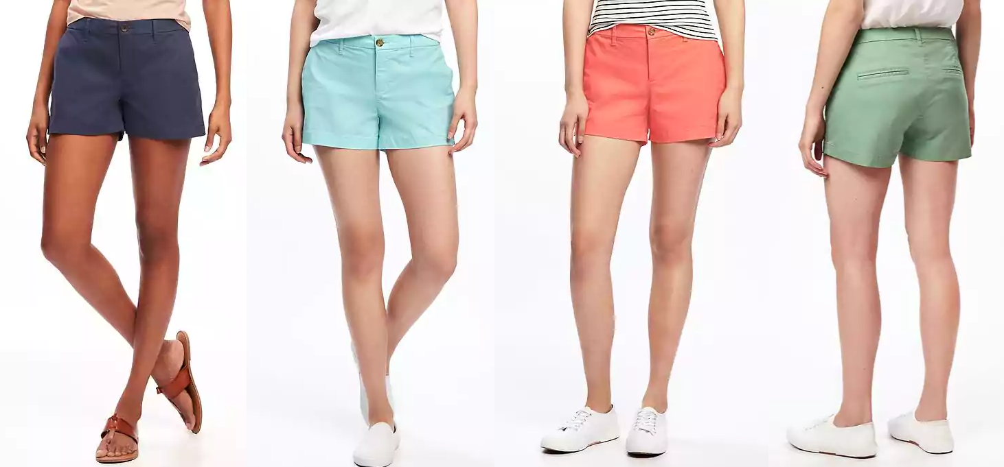 old navy pixie chino shorts