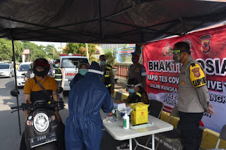 Bhakti Sosial Rapid Test Covid-19 Drive Thru Polresta Cirebon Dalam Rangka Hari Bhayangkara ke-74 Bhakti Sosial Rapid Test Covid-19 Drive Thru Polresta Cirebon Dalam Rangka Hari Bhayangkara ke-74