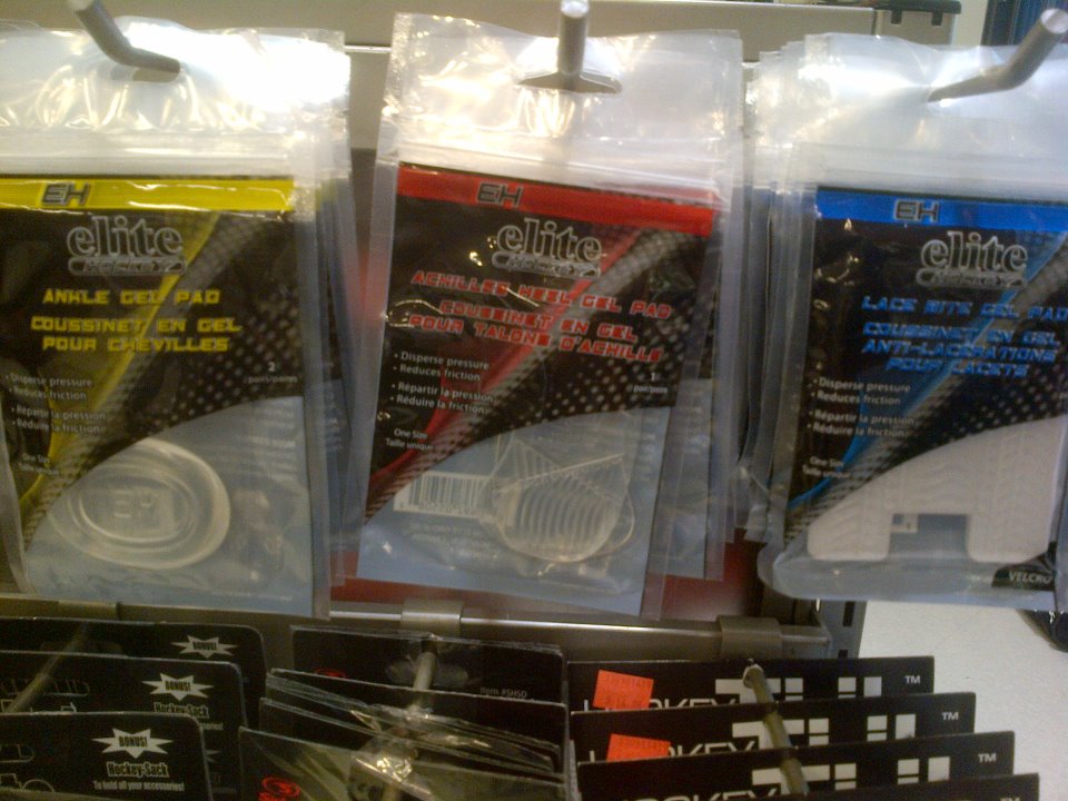 Stripes, Saves, and Goals. Elite Hockey Gel Pads