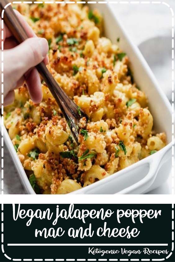 Vegan jalapeno popper mac and cheese Food Genevieve