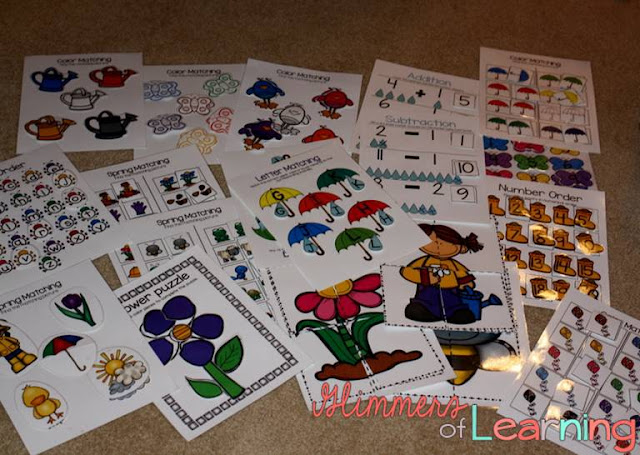 Does Spring Have You Overwhelmed? Easy Prep for you! - Glimmers of Learning