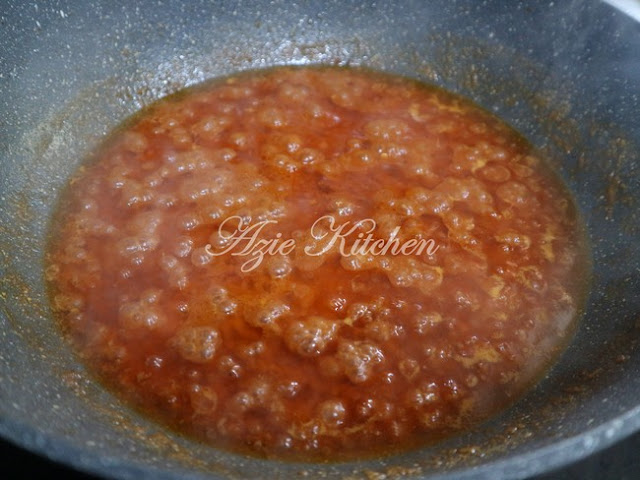 Sambal Tumis Udang  Dengan Teknik Menumis Sambal