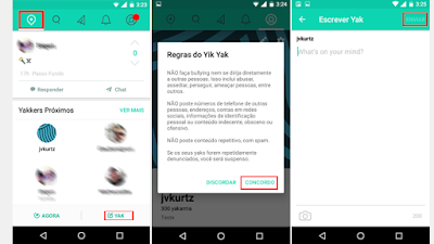 Yik Yak- Nova rede social baseada em localização Yik Yak- Nova rede social baseada em localização