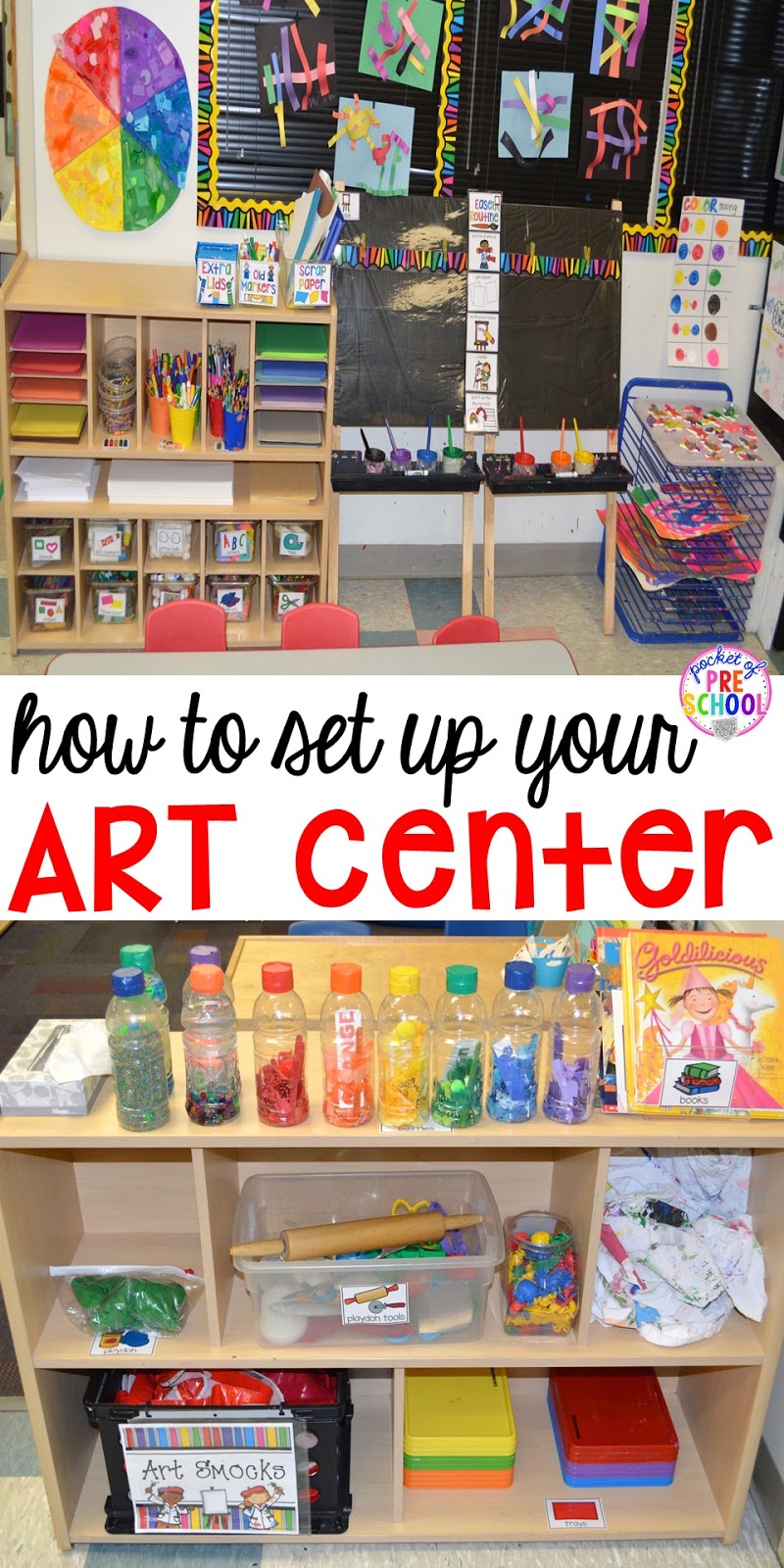 How to Set Up and Plan for your Art Center in an Early Childhood