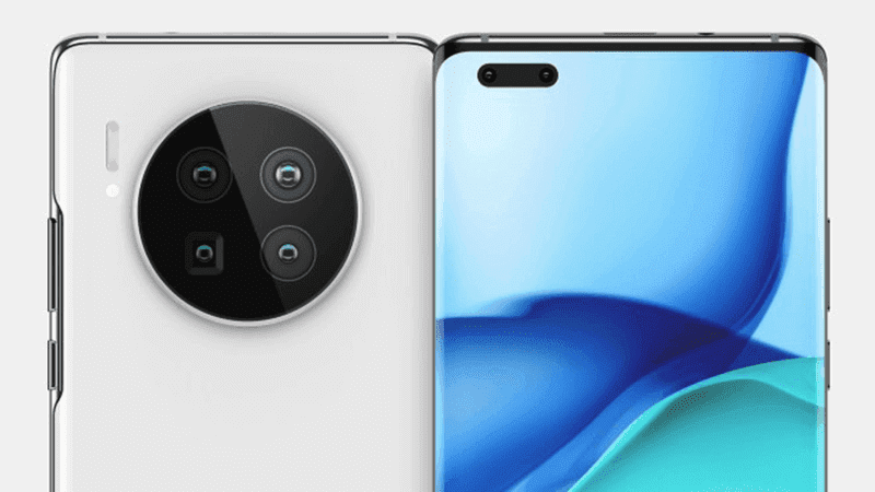 The possible design of the Mate40 The possible design of the Mate40