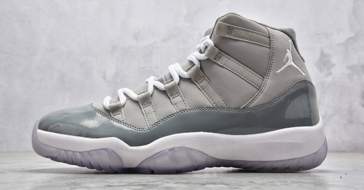 Air Jordan 11 Retro "Cool Grey" December 2021 Release Date Details