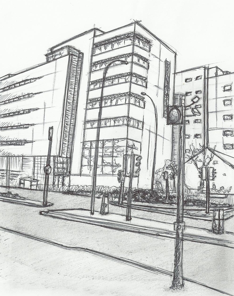Manchester School of Architecture Portfolio: Sketches