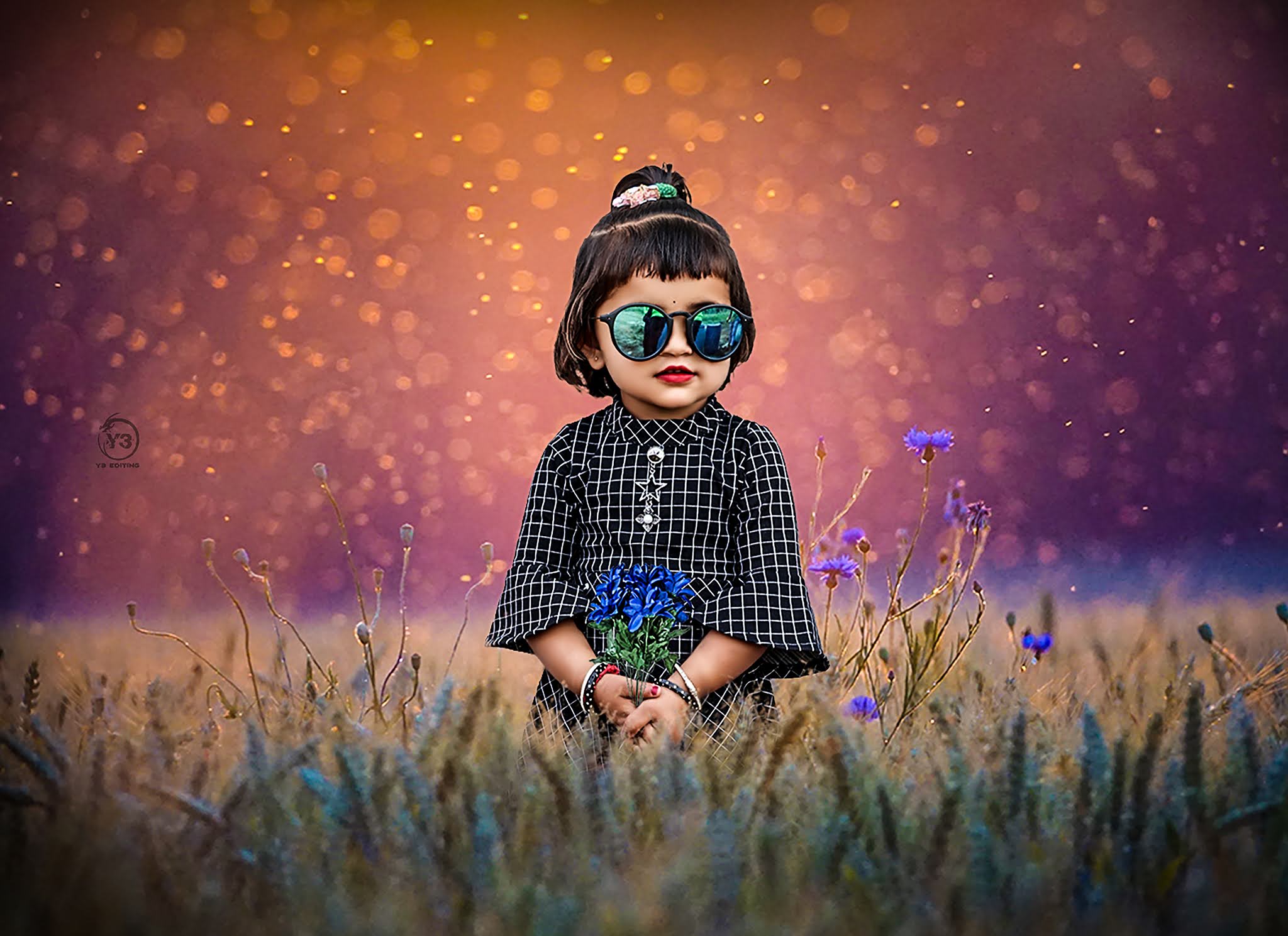 Baby Girl Photo Manipulation in Girl Photo Editing tutorial