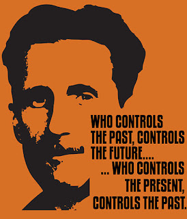 George Orwell 1984 on control of the past
