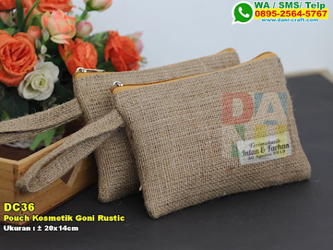 Pouch Kosmetik Goni Rustic