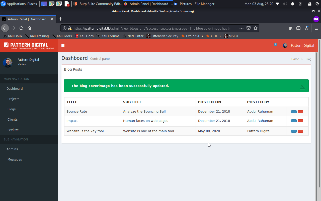 How to Tamper Data using Burpsuite