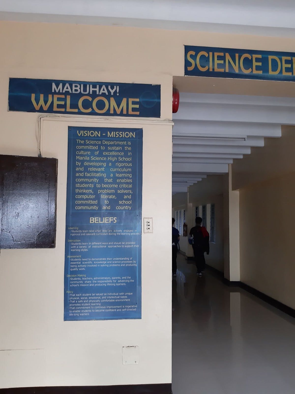 School Porfile Manila Science High School Not only a teacher, but an awakener