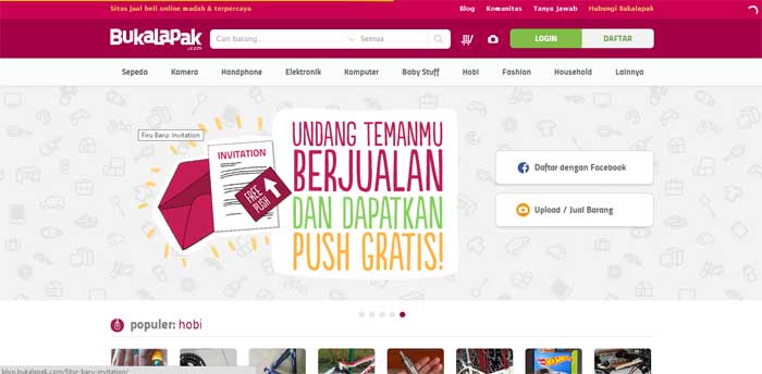 Daftar Situs Jual Beli Online Terbaik di Indonesia 