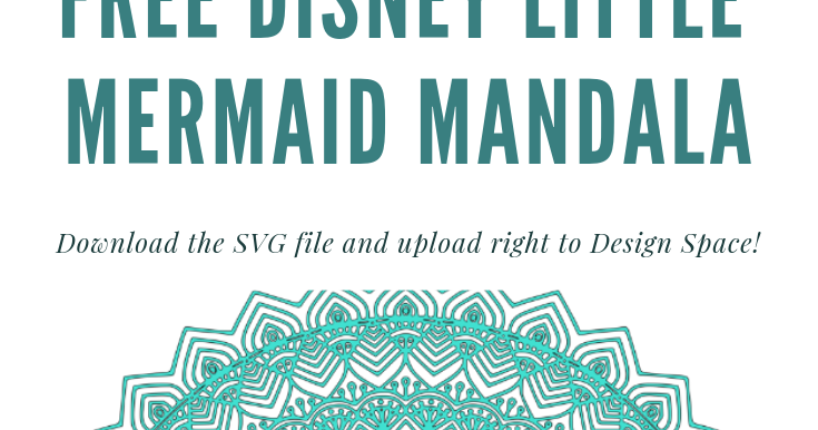 Download Chaos And Crafts Design Free Disney Little Mermaid Mandala PSD Mockup Templates